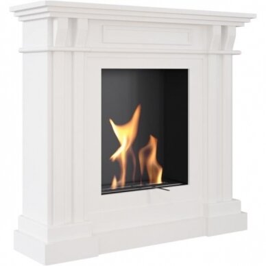 KRATKI SCORPIO WHITE free standing bioethanol fireplace