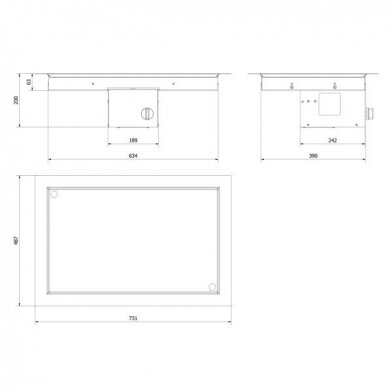 KRATKI SIERRA AQF 07 газовый напольный камин 5