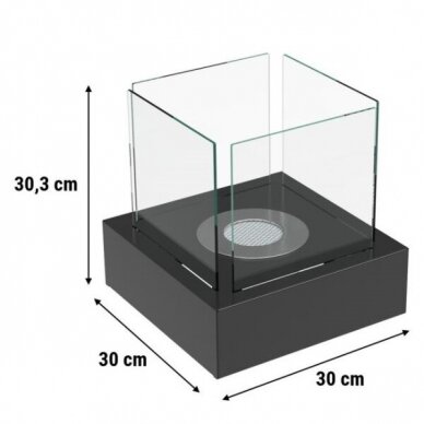 KRATKI TANGO 3 BLACK biokamin 3