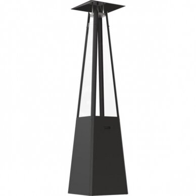 KRATKI UMBRELLA BLACK outdoor gas fireplace 3