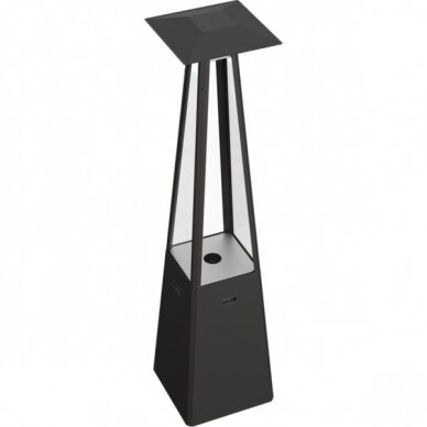 KRATKI UMBRELLA BLACK outdoor gas fireplace 4