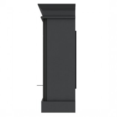 KRATKI VIRGO BLACK free standing bioethanol fireplace 3