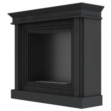 KRATKI VIRGO BLACK free standing bioethanol fireplace 1