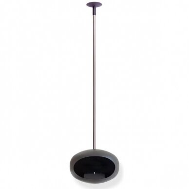 LE FEU BLACK SKY 140 ceiling mounted bioethanol fireplace 2