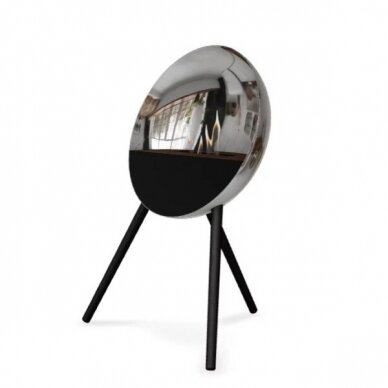 LE FEU EYE SILVER free standing biofireplace