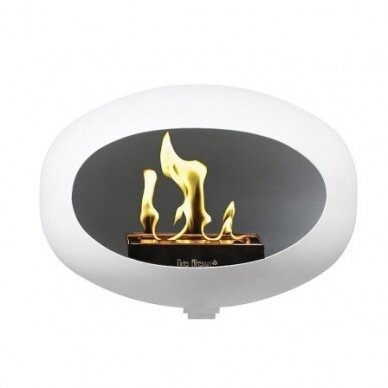 LE FEU WALL WHITE bioethanol fireplace wall-mounted