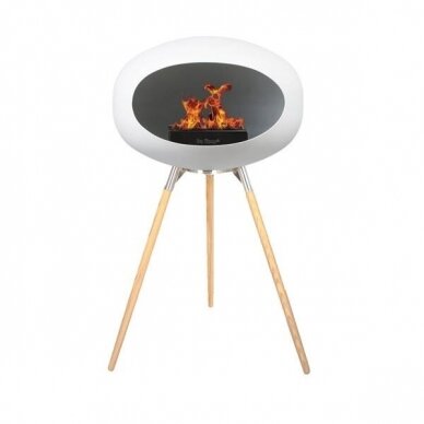 LE FEU GROUND WOOD 79 WHITE OAK переносной биокамин