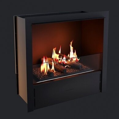 NEVERDARK CHALET-I automatic bioethanol built-in fireplace 1