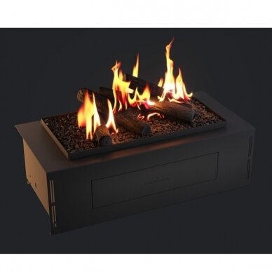 NEVERDARK CHALET-I automatic bioethanol built-in fireplace 2