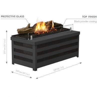 PLANIKA BASKET FIRE LOGS встраиваемый 1