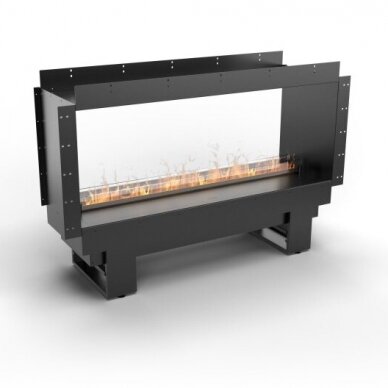 PLANIKA COOL FLAME 1000 SEE-TROUGH FIREPLACE электрокамин встраиваемый