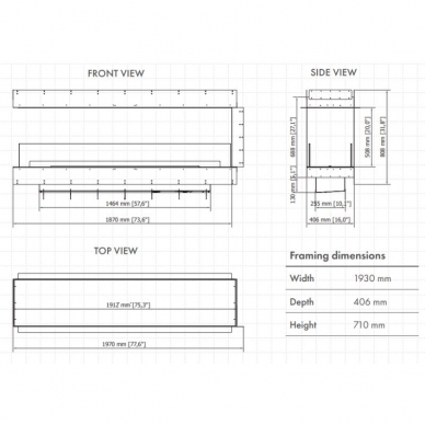 PLANIKA FORMA 1800RD FLA3 1490 biokamin sisseehitatav 5