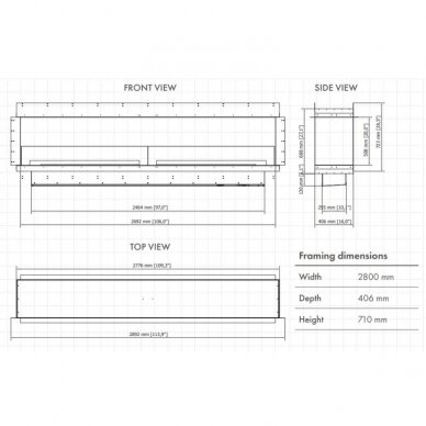 PLANIKA FORMA 2700 TUNEL FLA3 2490 biokamin sisseehitatav 5