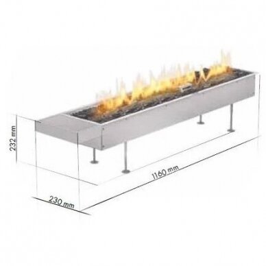 PLANIKA GALIO INSERT MANUAL outdoor gas fireplace 1