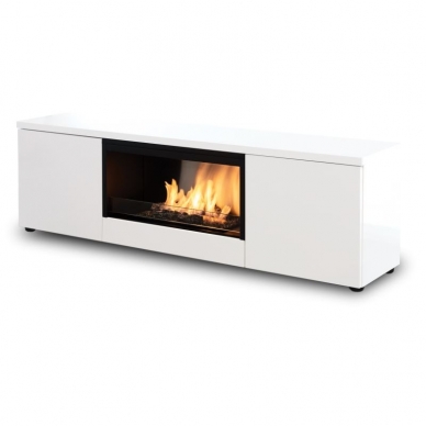 PLANIKA PURE FLAME TV BOX free standing bioethanol fireplace TV box