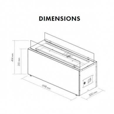 PLANIKA RIO outdoor gas fireplace 2