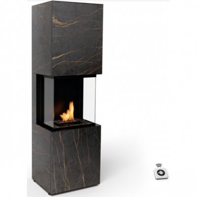 PLANIKA ROCK LAURENT free standing bioethanol fireplace