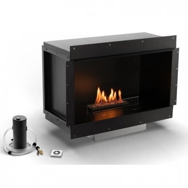 PLANIKA SENSO FIREPLACE автоматический биокамин встраиваемый