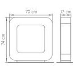 SAFRETTI CURVA ST WHITE biokamin 1