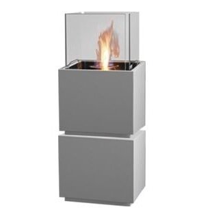 SAFRETTI CUBE W2 free standing biofireplace