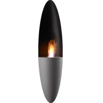 SAFRETTI PROMETHEUS PG bioethanol fireplace wall-mounted