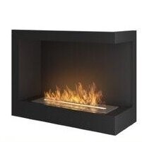 SIMPLEFIRE CORNER 600 R bioethanol built-in fireplace