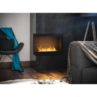 SIMPLEFIRE CORNER 600 L bioethanol built-in fireplace 1