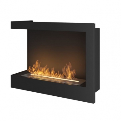 SIMPLEFIRE CORNER 600 L bioethanol built-in fireplace