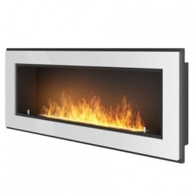 SIMPLEFIRE FRAME 1200 WHITE biožidinys įmontuojamas - pakabinamas