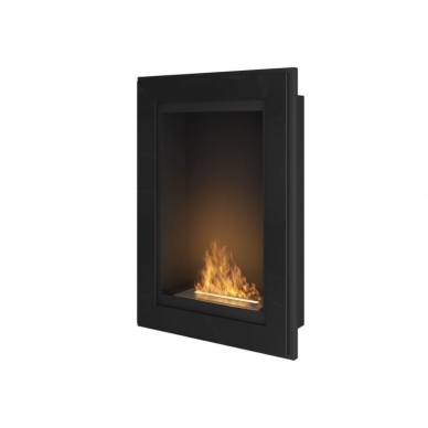 SIMPLEFIRE FRAME 550 BLACK biokamin seinale-sisseehitatav