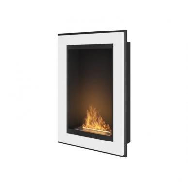 SIMPLEFIRE FRAME 550 WHITE biokamin seinale-sisseehitatav