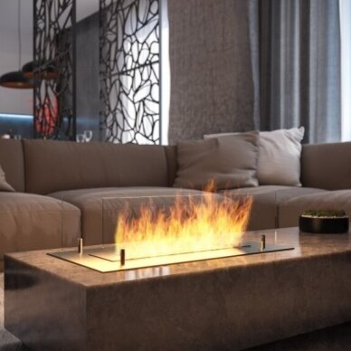 SIMPLEFIRE INSERT SIMPLE 600 INOX bioethanol fireplace burner 2