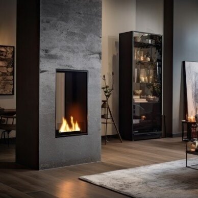 SLIMFIRE 2SIDE 1000 SLIM/VERT bioethanol built-in fireplace