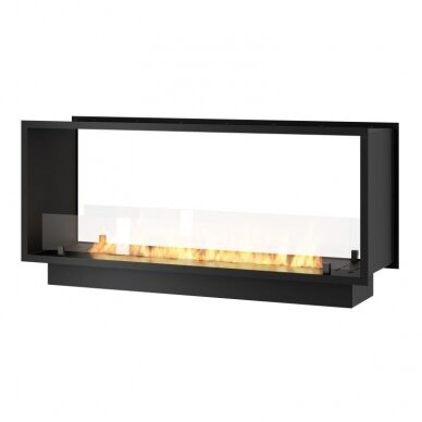 SLIMFIRE 2SIDE 1200 SLIM bioethanol built-in fireplace 1