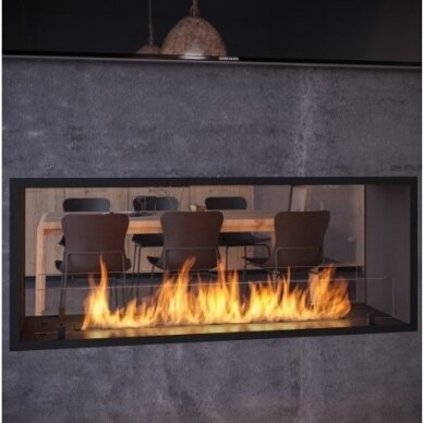 SLIMFIRE 2SIDE 1200 SLIM bioethanol built-in fireplace 3