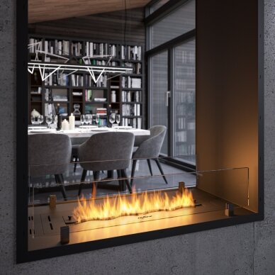 SLIMFIRE 2SIDE 1600 SLIM/VERT bioethanol built-in fireplace 4