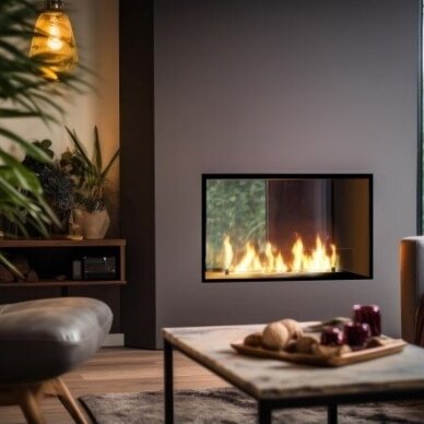 SLIMFIRE 2SIDE 800 SLIM bioethanol built-in fireplace