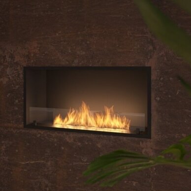 SLIMfire INSIDE 1000 bioethanol fireplace wall-mounted-insert