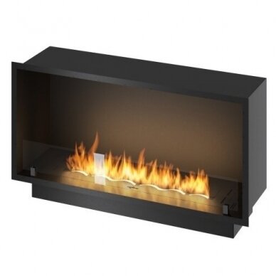 SLIMfire INSIDE 1000 bioethanol fireplace wall-mounted-insert 1