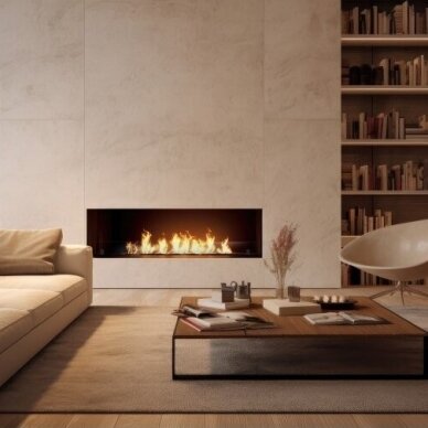 SLIMfire INSIDE 1500 bioethanol fireplace insert 2