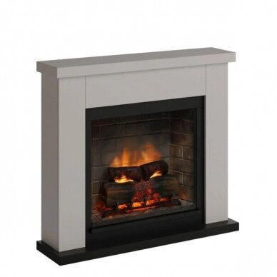 TAGU FRODE PowerFlame 2 LIGHT BEIGE free standing electric fireplace