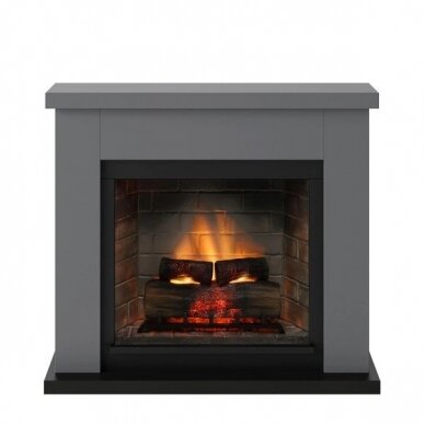 TAGU FRODE PowerFlame 2 SOLID GREY free standing electric fireplace 3