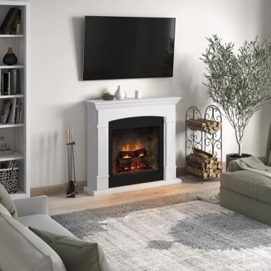 TAGU HELMI PowerFlame 2 LIGHT BEIGE free standing electric fireplace 1