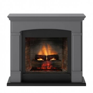 TAGU HELMI PowerFlame 2 SOLID GREY free standing electric fireplace