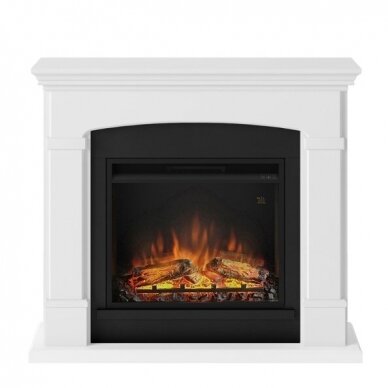 TAGU HELMI PURE WHITE 23" free standing electric fireplace 2