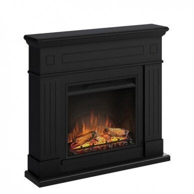 TAGU LARSEN DEEP BLACK 23" free standing electric fireplace 2