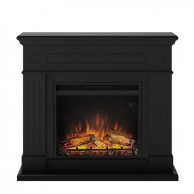 TAGU LARSEN DEEP BLACK 23" free standing electric fireplace 1