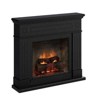 TAGU LARSEN PowerFlame 2 DEEP BLACK brīvi stavošs elektrokamīns 3