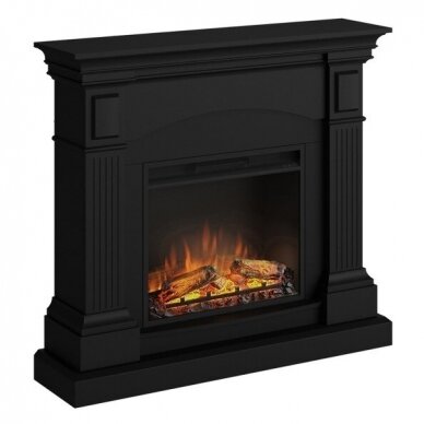 TAGU MAGNA DEEP BLACK 23" free standing electric fireplace 1