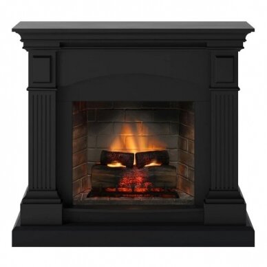 TAGU MAGNA PowerFlame 2 DEEPL BLACK free standing electric fireplace 2